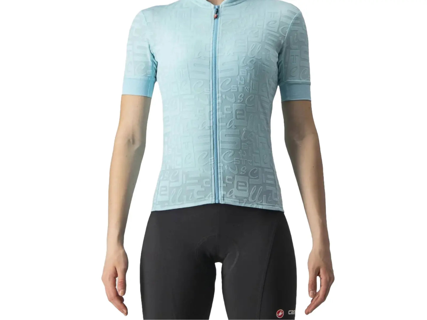 Castelli Promessa Jaquard Dames Fietsshirt Korte Mouw