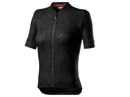 Castelli Promessa Jaquard Dames Fietsshirt Korte Mouw