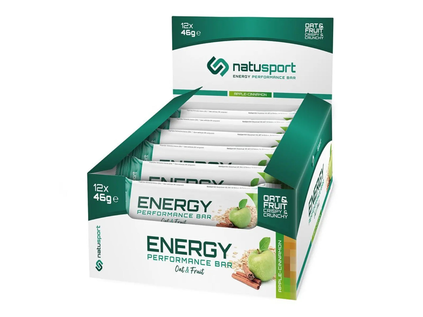 NatuSport Energy Performance Bar 12 stuks