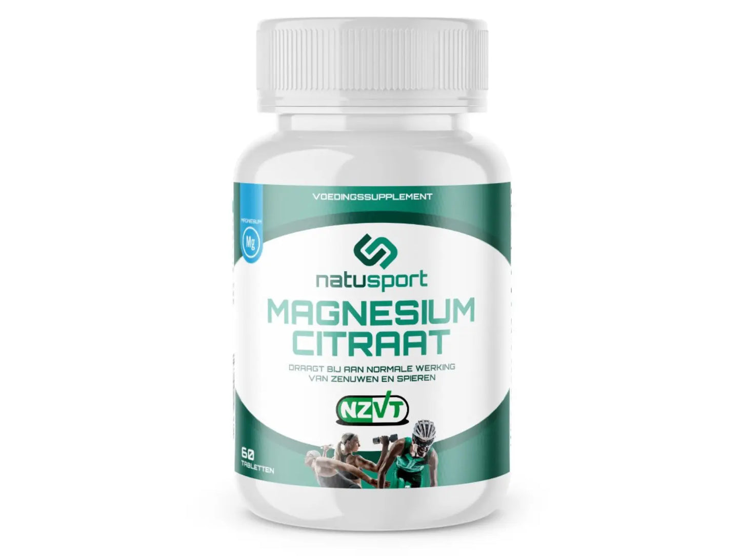 NatuSport Magnesium Citraat 60 Tabletten