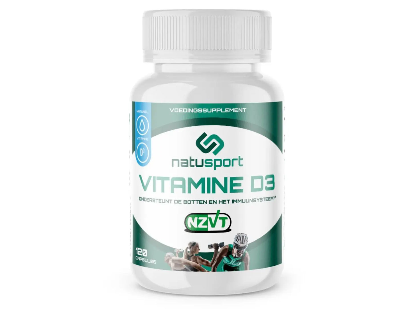 NatuSport Vitamine D3 120 Capsules