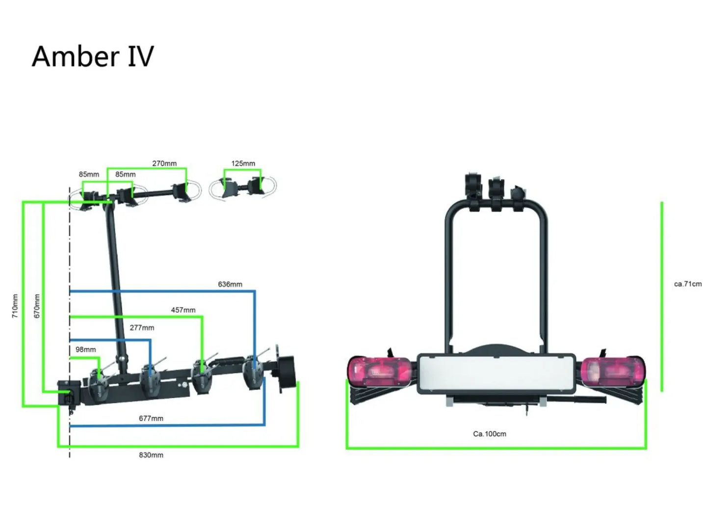 Pro-User Amber IV Fietsendrager