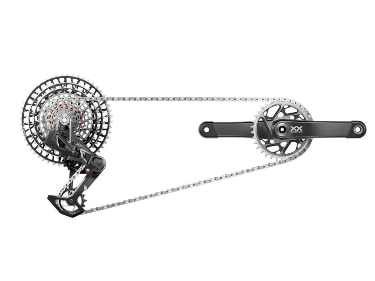 SRAM XX SL Eagle AXS T-Type D1 Groepset