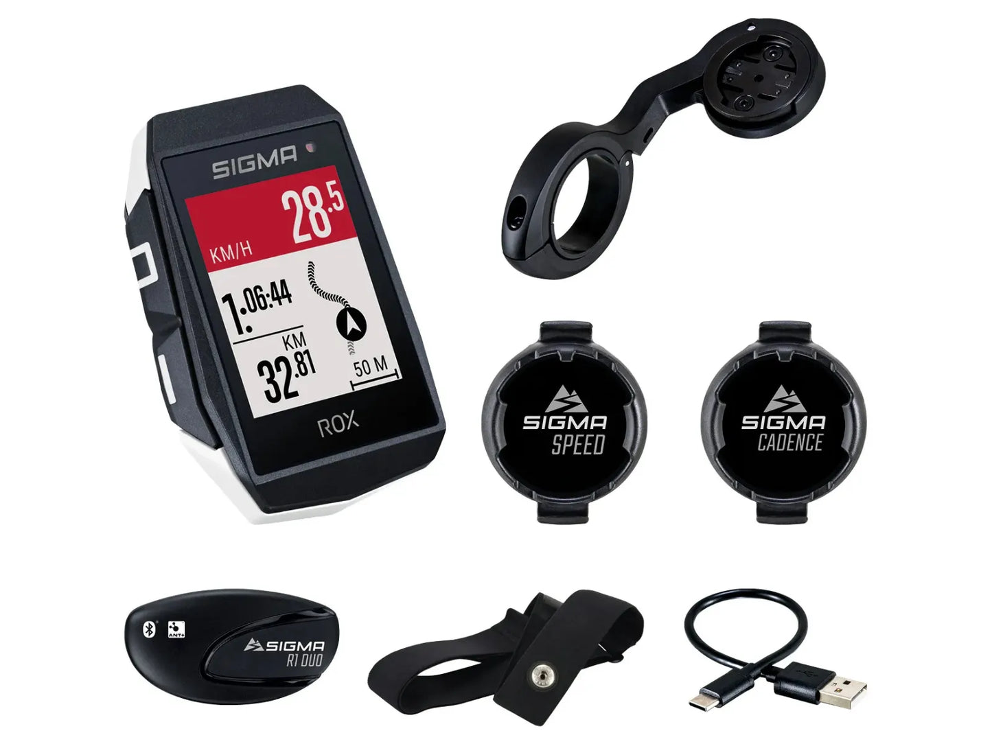 Sigma ROX 11.1 GPS Fietscomputer Bundel