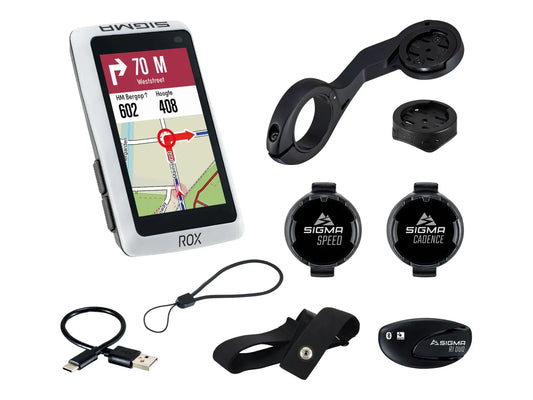 Sigma ROX 12.1 EVO GPS Fietscomputer Bundel