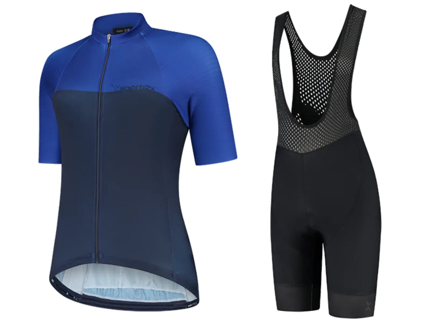 Sport2x Icon Kledingset Zomer Dames Blauw