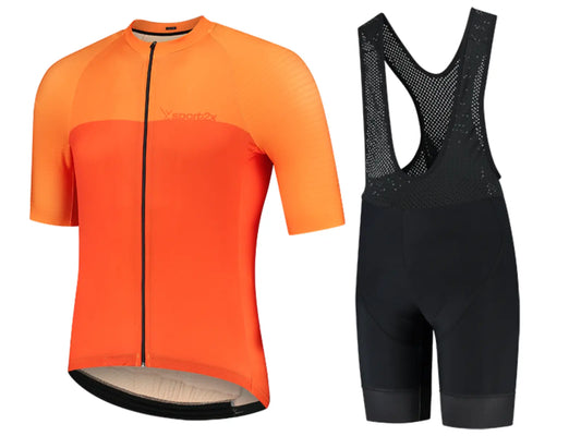 Sport2x Icon Kledingset Zomer Heren Oranje