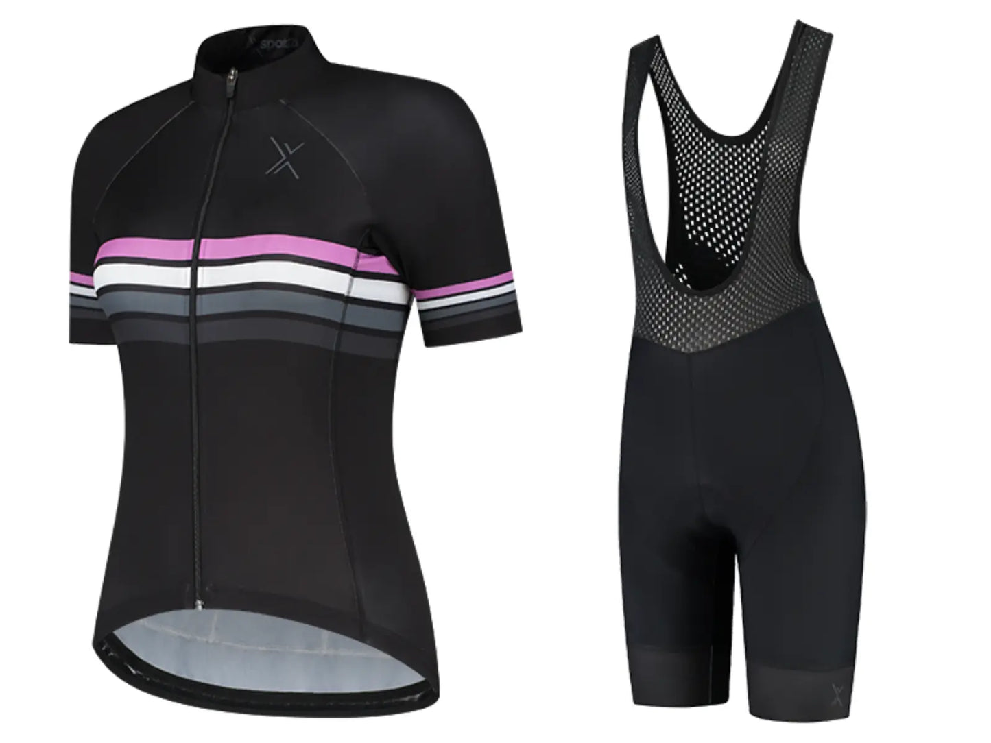 Sport2x Kledingset Zomer Dames Basis Roze