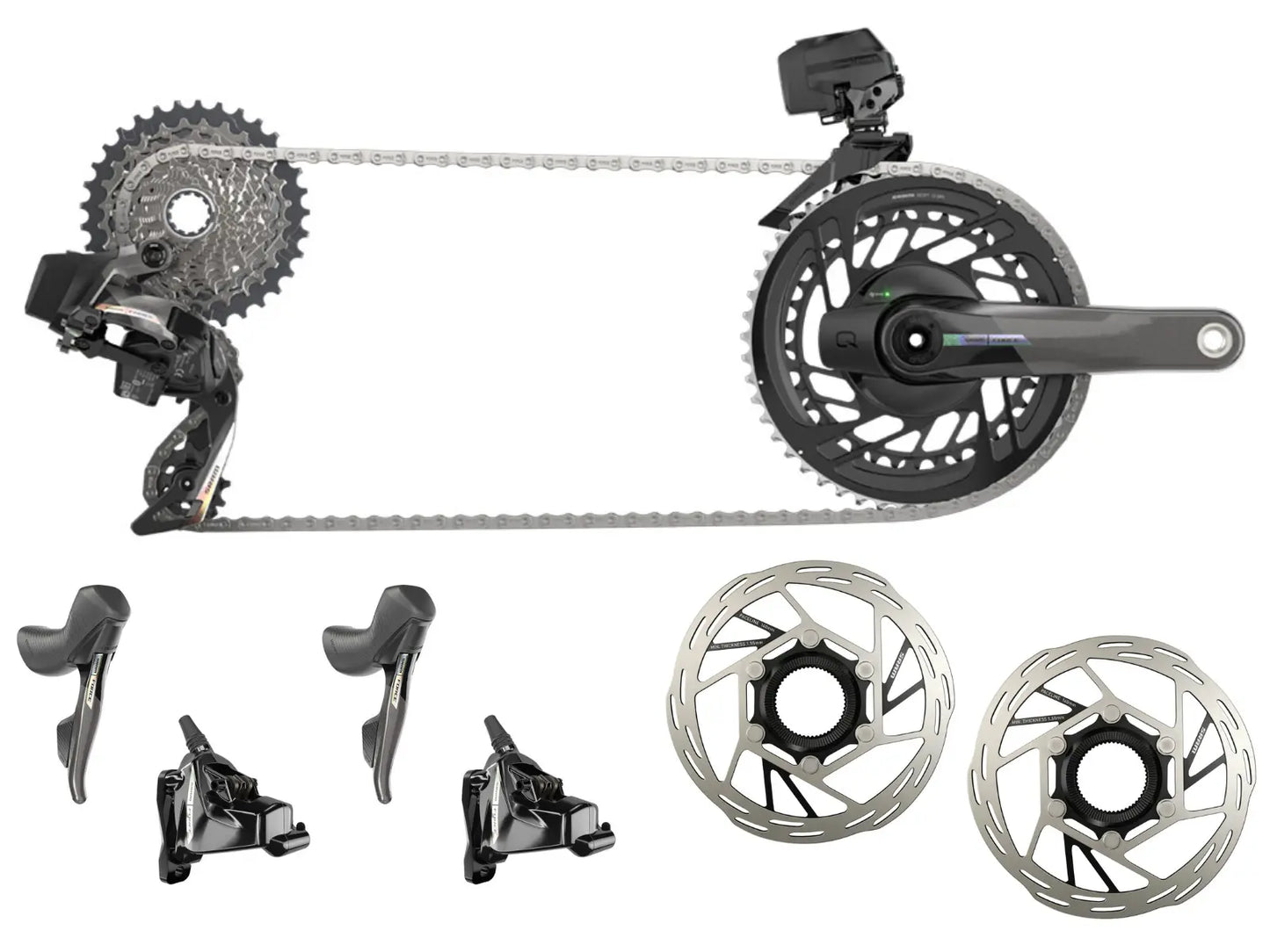 Sram Force eTap AXS 2×12 Disc Groepset